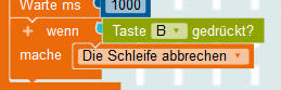 Blinklicht aus