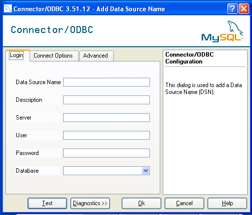 Add Data Source Name-Dialog