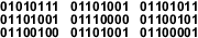 Wikipedia in ASCII-Code