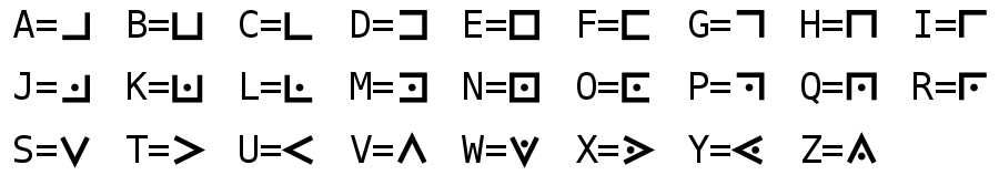 Freimauralphabet