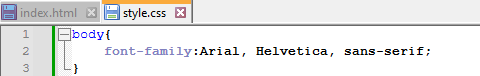 Formatting body