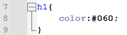 Formatting headings